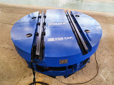 Platfform cludo trosglwyddo rheilffordd 30t