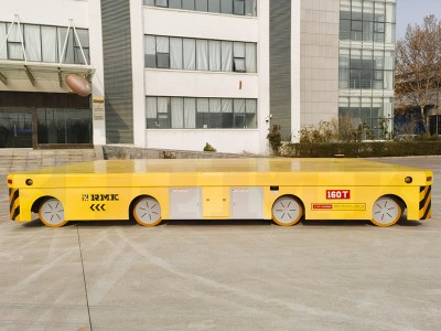 Cludwr llwyth trwm 160 tunnell Omnidirectional Mobile Trosglwyddo Cart Trosglwyddo