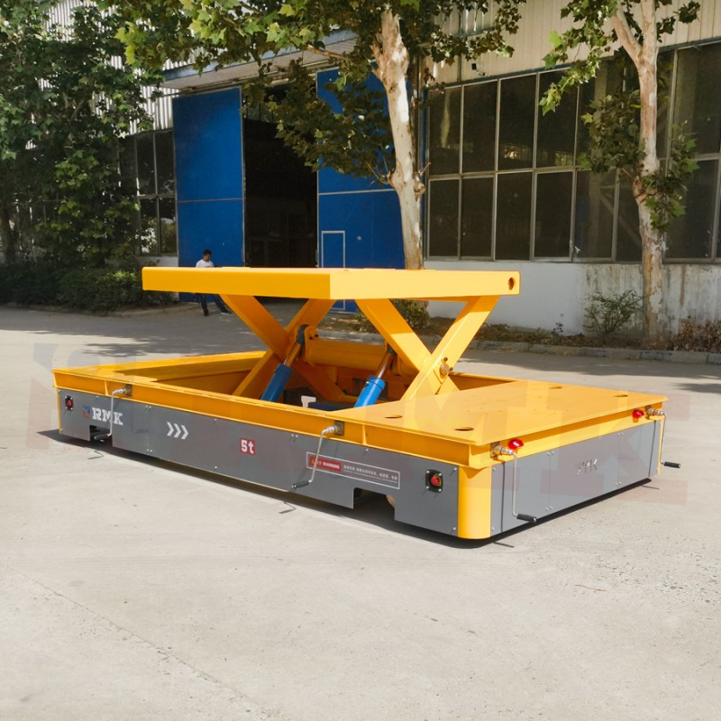 5 Tons Sgwâr Lift Omnidirectional Gwrthdaro Trydanol Gwrthdaro Cart