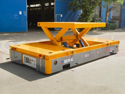 Cart cludo batri aml-yrru gydag olwynion omni