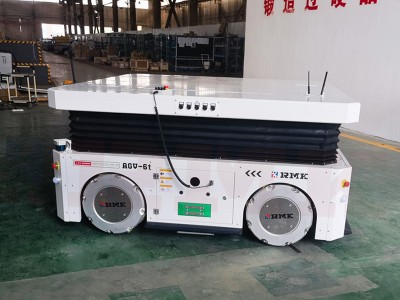 Llywio hybrid olwyn mcnamm AGV