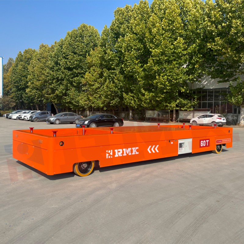60 Tons Hydrolig Cyflymder Hydrolig Cyflymder Trackless Cart
