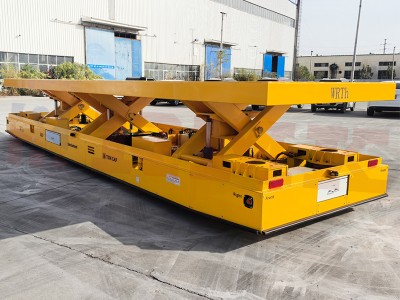 16 Tons Three-Scissor Synchronous Lifting Omniwheel Cart Cedwir